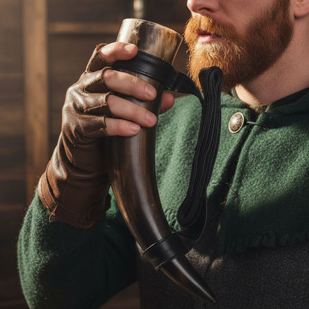 Medieval Drinking Horn