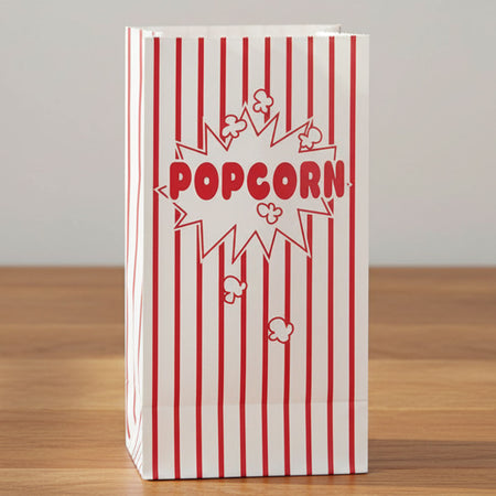 Popcorn Paper Party Bags - Pack of 10