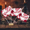 Bloody Halloween Paper Table Flags - 15cm on 30cm Pole - Each