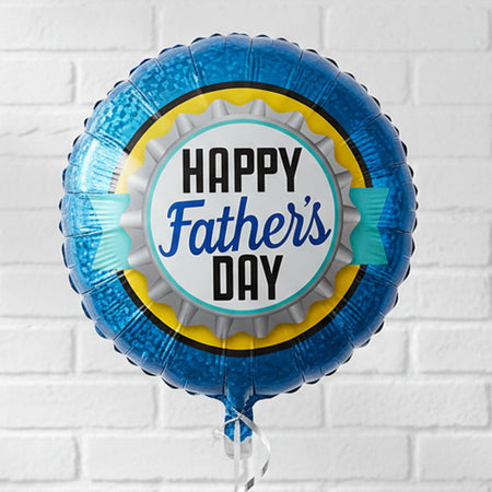 Happy Father's Day Holographic Balloon - 18