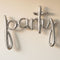 Party Silver Script Phrase Air-Fill Foil Balloon - 39