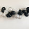 Black and Silver Balloon Arch DIY Kit - 2.5m