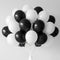 Black and White Latex Balloons 10
