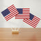 American Flag Paper Table Flags - 15cm on 30cm Pole - Each