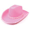 Pink Sequinned Cowboy Hat