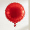Red Round Foil Balloon - 18