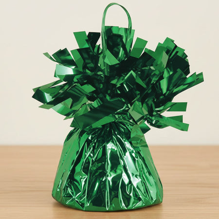 Green Foil Balloon Weight