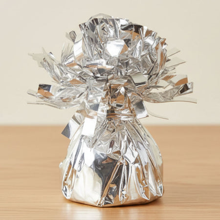 Silver Foil Balloon Weight