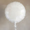 White Round Foil Balloon - 18