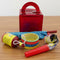 Red Novelties Box with Content