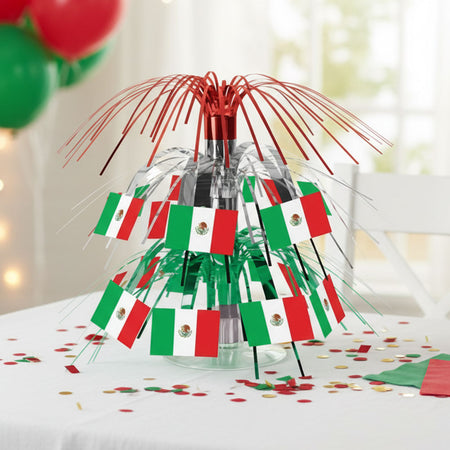 Mexican Flag Table Centrepiece