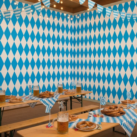 Oktoberfest Room Setter Backdrop - 4ft x 30ft