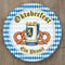 Oktoberfest Paper Plates - 23cm - Pack of 8