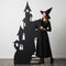 Large Haunted House Silhouette Cardboard Cutout - 1.86m