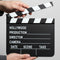 Small Wooden Clapperboard - 20cm