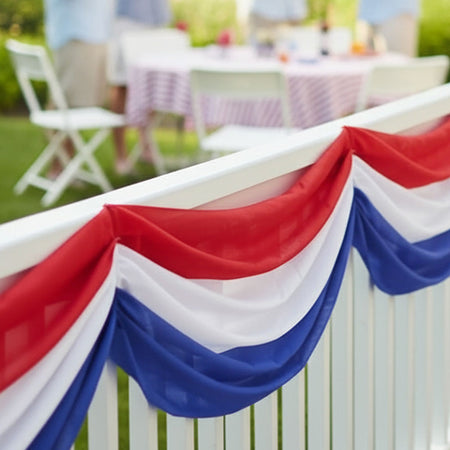 Patriotic Fabric Drapes - 1.78m