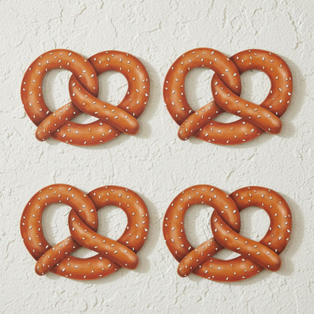 Pretzel Cutouts - 28cm - Pack of 4