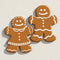 Gingerbread Cutout Decorations - 12cm - Pack of 10
