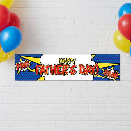 Super Dad Themed Banner - 1.2m