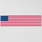 American Themed Flag Banner - 1.2m
