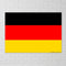 German Themed Flag Poster - A3