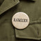 Evacuee Pin Back Badge - 58MM