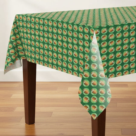 American Football Plastic Tablecloth - 1.8m