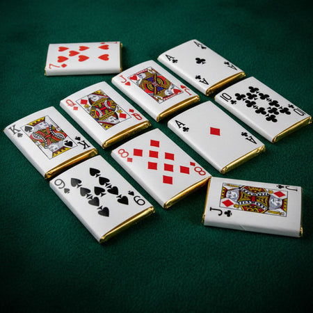 Playing Cards Chocolate - 5.5cm - 8.5g - Each