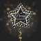 Prom Night Star Balloon with Ribbon and Moody Background