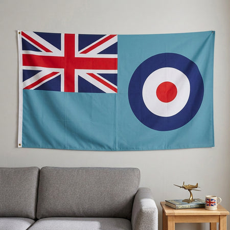 RAF Polyester Fabric Flag - 5ft x 3ft