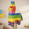 Rainbow Donkey Piñata Indoor Neutral Setting