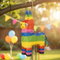Rainbow Donkey Piñata Party Lifestyle