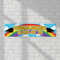 Rainbow Nursery Graduation Banner on White Brick Wall