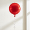 Red Round Foil Balloon - 18