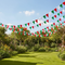 Red White Green Bunting Garden Party