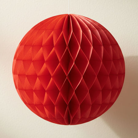 Red Tissue Ball - 20cm