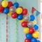 Red, Yellow and Blue Balloon Arch Garland DIY Kit - 2.5m