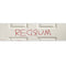 RedRum Horror Movie Paper Banner Decoration - 120cm x 30cm