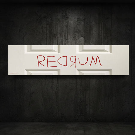 RedRum Horror Movie Paper Banner Decoration - 120cm x 30cm