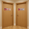 Remembrance Sunday Toilet Signs - Ladies & Gents