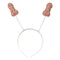 Rose Gold Glitter Willy Head Boppers - Each