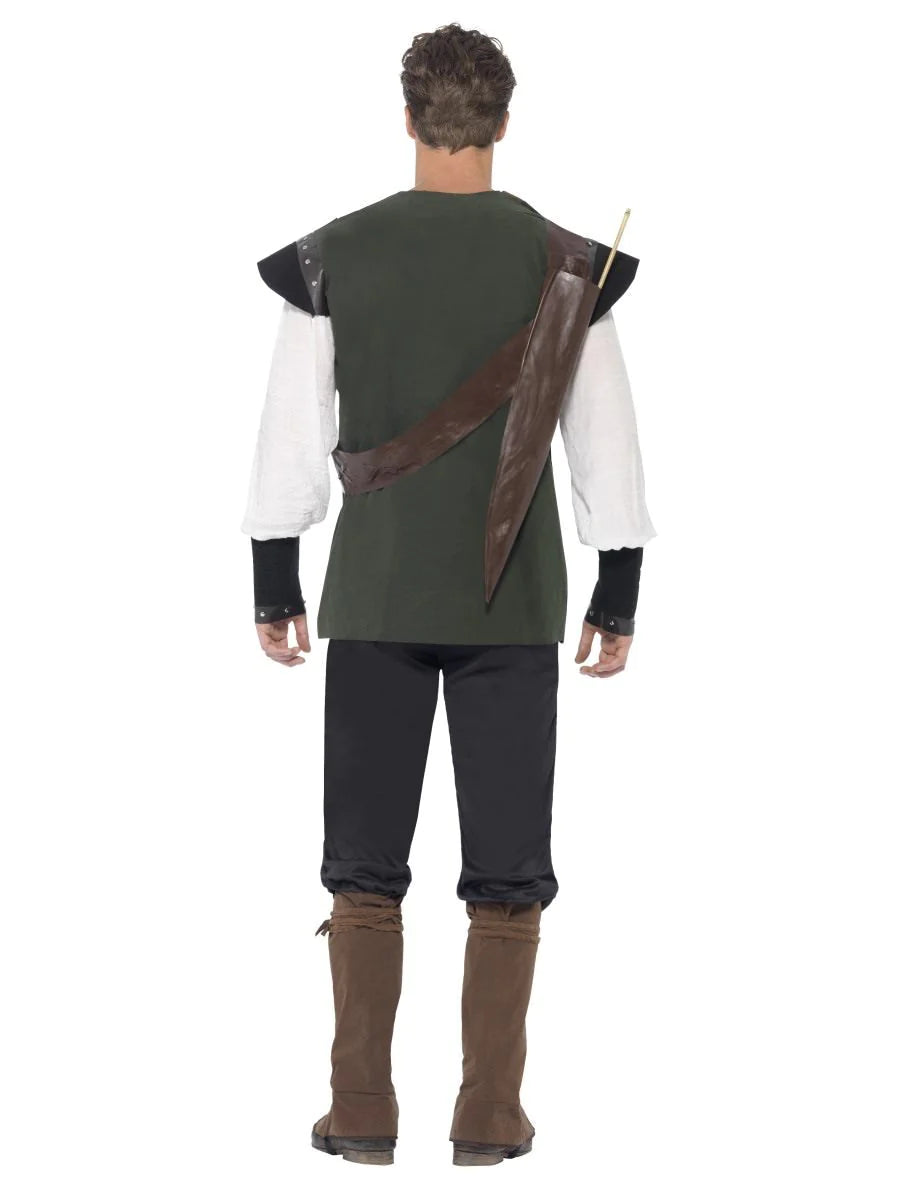 Green Robin Hood Costume With Arrow Holder