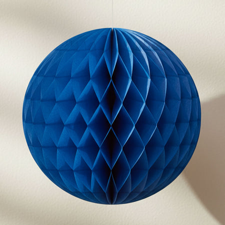 Royal Blue Tissue Ball - 20cm