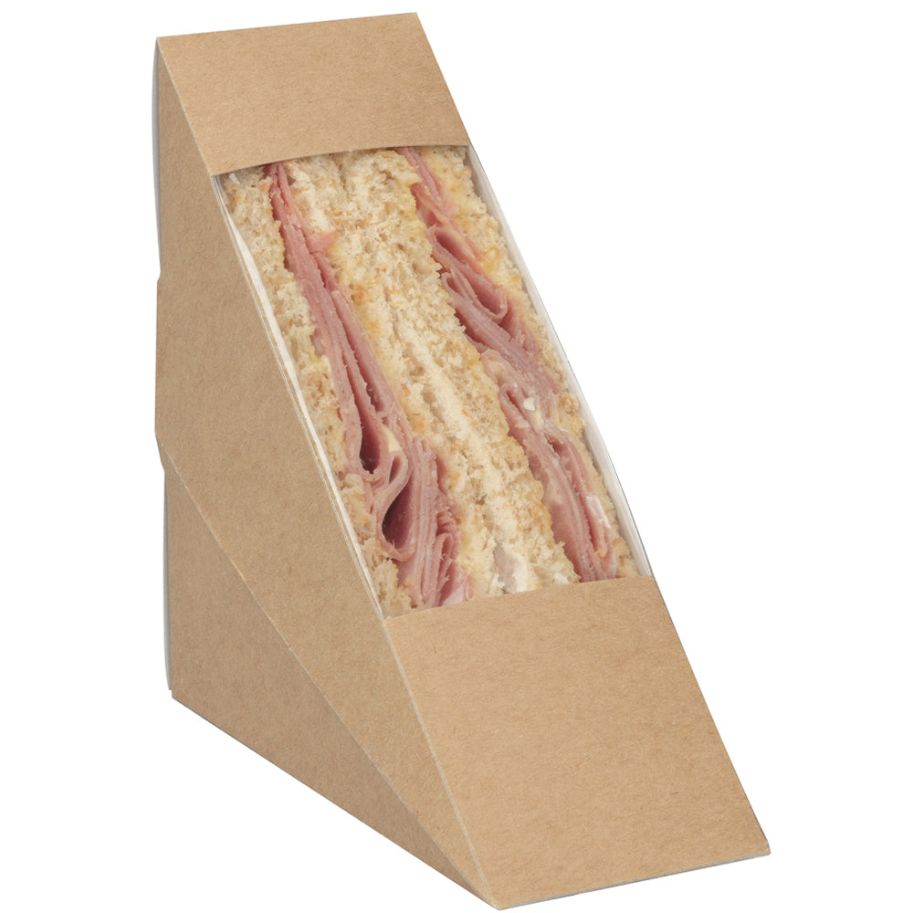 Kraft Sandwich Pack Box - 12cm x 5cm - Each