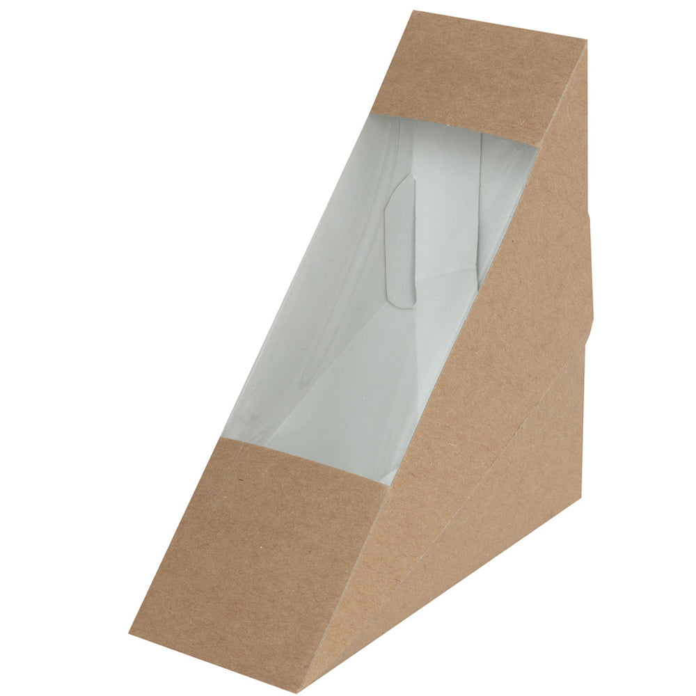 Kraft Sandwich Pack Box - 12cm x 5cm - Each