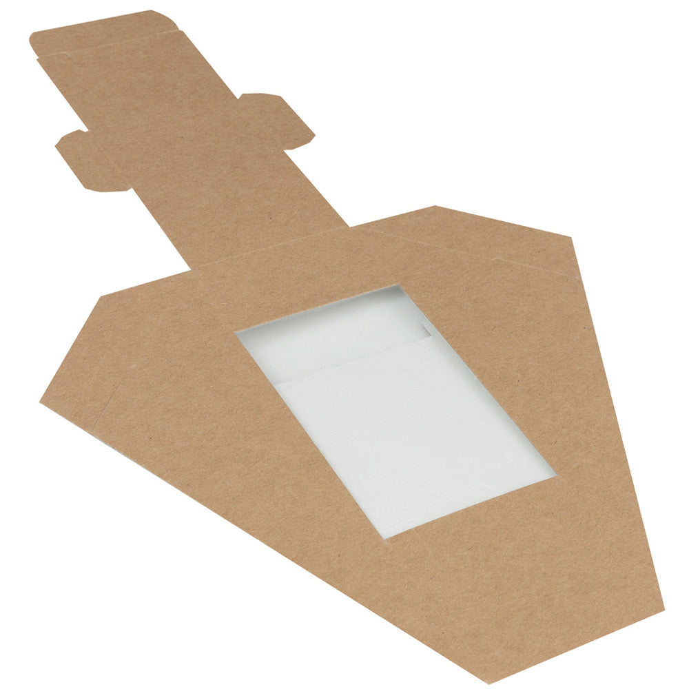 Kraft Sandwich Pack Box - 12cm x 5cm - Each