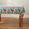 Santa Sleigh Tablecloth - Side View