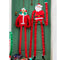 Mr & Mrs Claus Hanging Paper Decorations - Pack of 2