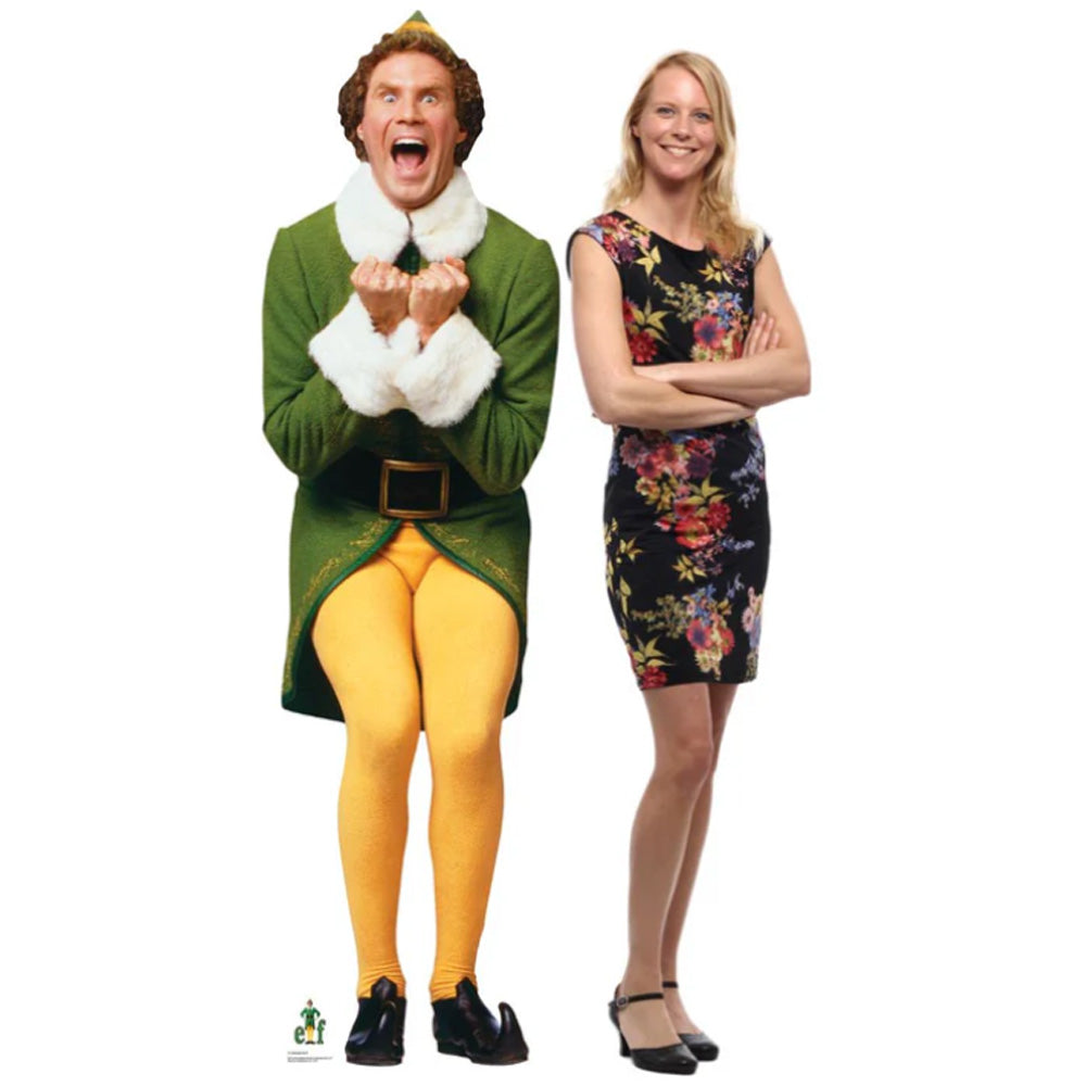 Buddy the Elf Lifesize Cardboard Cutout - 1.87m
