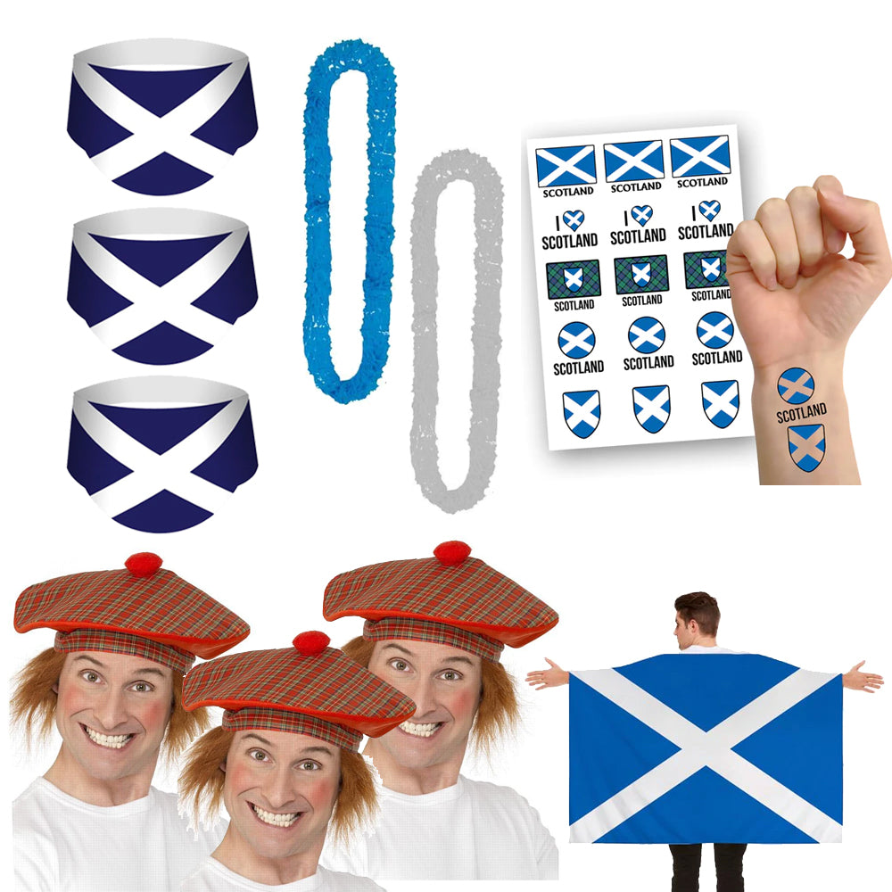 Scotland Fancy Dress Sport Supporter Pack